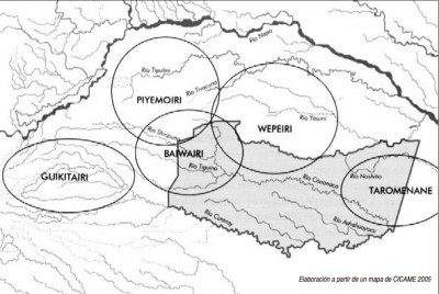 Mapa de 1958