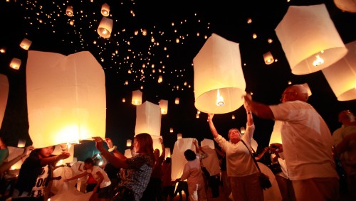 Globos al aire