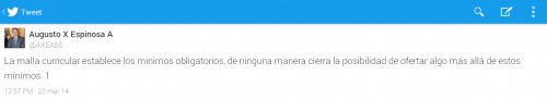 primer tuit ministro