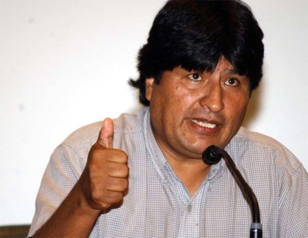 Evo Morales, presidente de Bolivia.